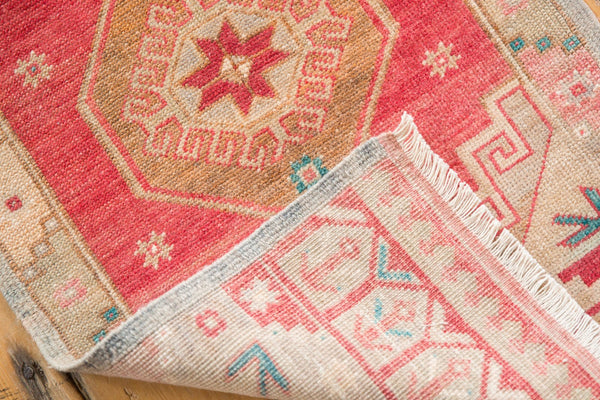 1.5x3 Vintage Distressed Oushak Rug Mat // ONH Item 6900 Image 5