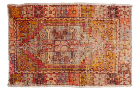 2.5x4 Vintage Distressed Oushak Rug // ONH Item 6901