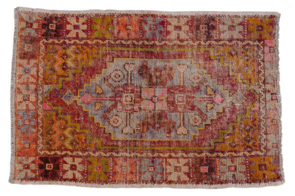 2.5x4 Vintage Distressed Oushak Rug // ONH Item 6902