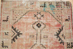 2.5x5 Vintage Distressed Oushak Rug Runner // ONH Item 6903 Image 3