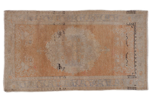 3x5.5 Vintage Distressed Oushak Rug // ONH Item 6905