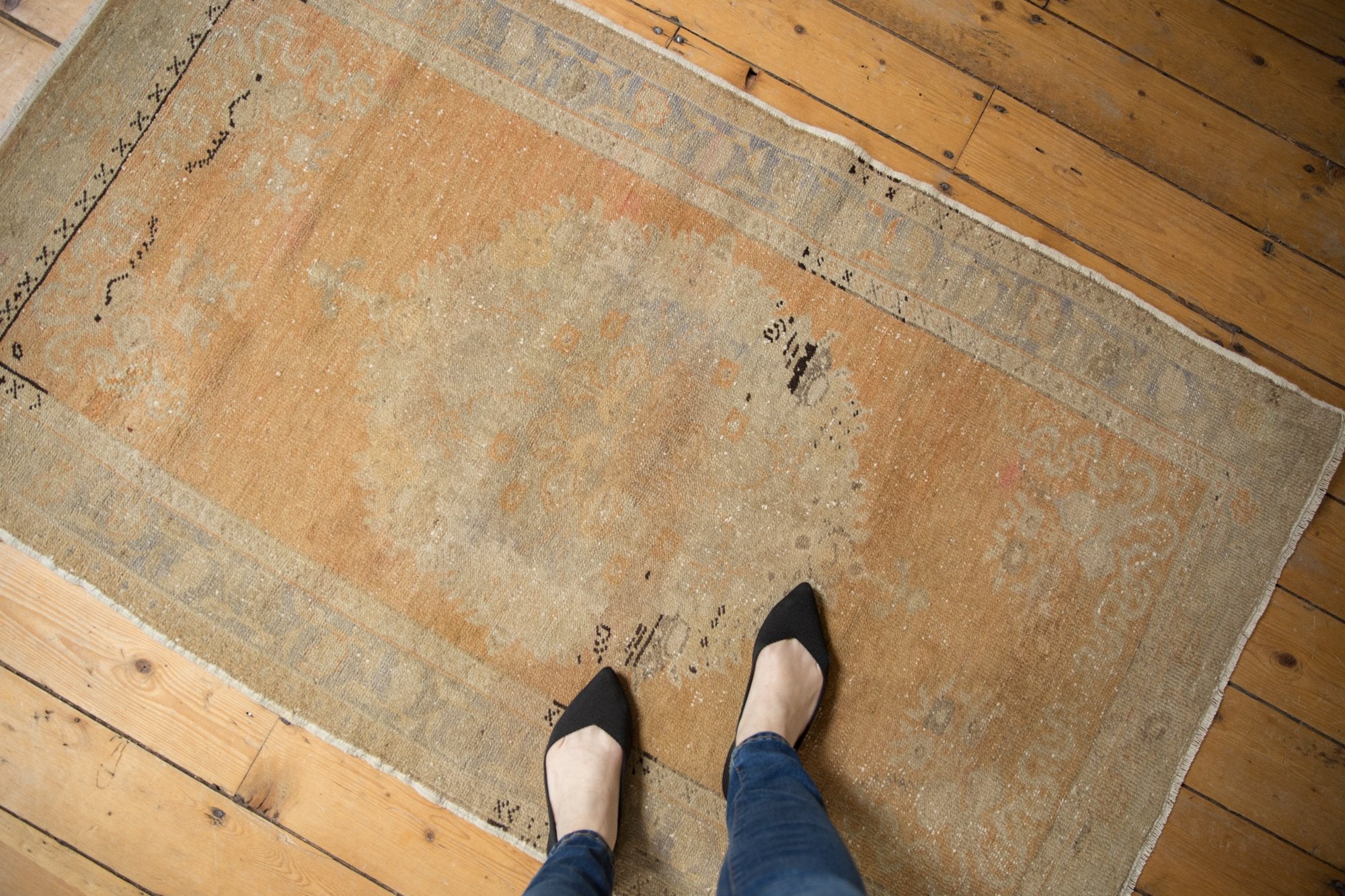 3x5.5 Vintage Distressed Oushak Rug // ONH Item 6905 Image 1