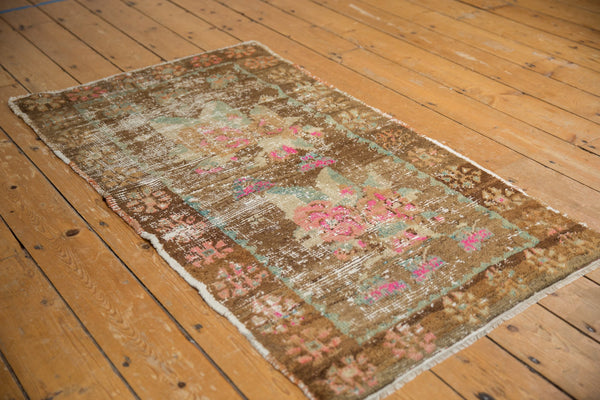 2.5x4.5 Vintage Distressed Oushak Rug // ONH Item 6906 Image 6