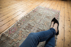 2.5x7.5 Vintage Distressed Oushak Rug Runner // ONH Item 6907 Image 1