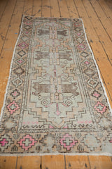 2.5x7.5 Vintage Distressed Oushak Rug Runner // ONH Item 6907 Image 8