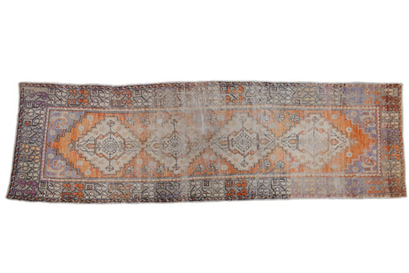 3x10 Vintage Distressed Oushak Rug Runner // ONH Item 6909