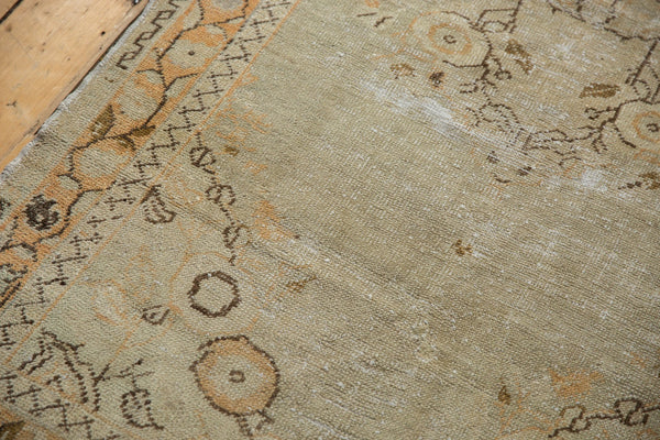 Vintage Distressed Oushak Rug Runner / ONH item 6913 Image 9