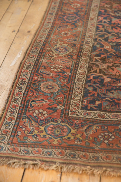 4.5x10.5 Antique Kurdish Bijar Rug Runner // ONH Item 6926 Image 5