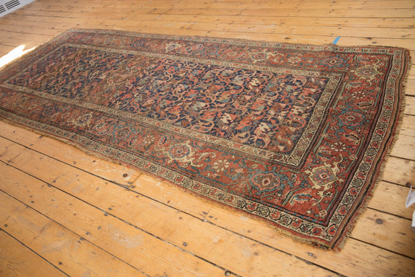 4.5x10.5 Antique Kurdish Bijar Rug Runner // ONH Item 6926 Image 7