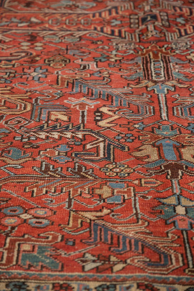 Image Vintage Heriz Carpet / ONH item 6928 Image 9