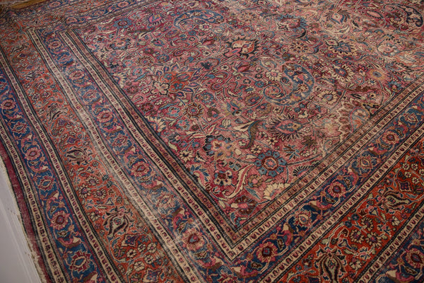 10x16.5 Vintage Meshed Carpet // ONH Item 6930 Image 6