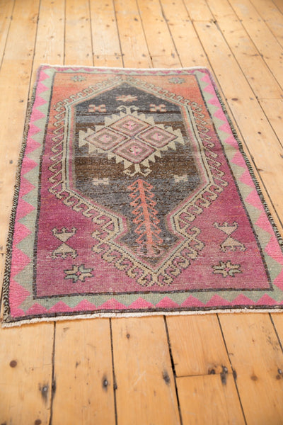 2.5x4.5 Vintage Distressed Oushak Rug // ONH Item 6939 Image 2