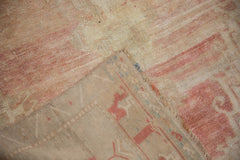 3x6.5 Vintage Distressed Oushak Rug Runner // ONH Item 6947 Image 10