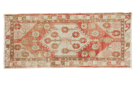 Vintage Distressed Oushak Rug Runner / ONH item 6948
