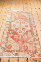 Vintage Distressed Oushak Rug Runner / ONH item 6948 Image 2