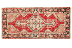 2.5x5.5 Vintage Distressed Oushak Rug Runner // ONH Item 6950