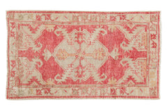 2.5x4.5 Vintage Distressed Oushak Rug // ONH Item 6952