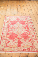 2.5x4.5 Vintage Distressed Oushak Rug // ONH Item 6952 Image 6