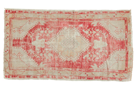 3x5 Vintage Distressed Oushak Rug // ONH Item 6953