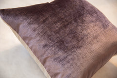Made in USA Luxe Purple Velvet Throw Pillow // ONH Item 6956 Image 2