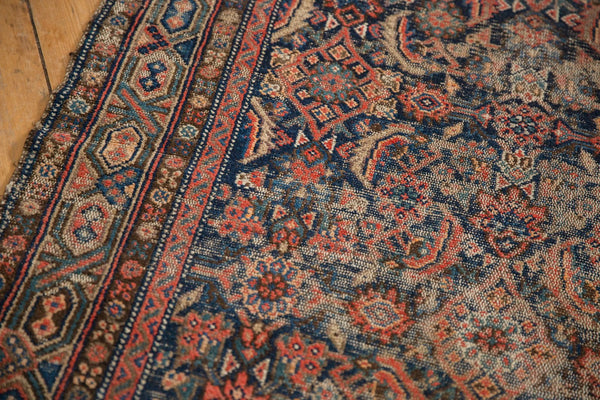 3.5x16.5 Vintage Hamadan Rug Runner // ONH Item 6958 Image 10
