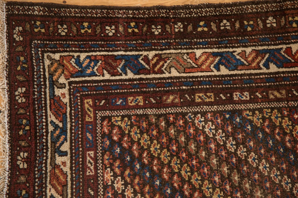 3.5x6.5 Vintage Kurdish Rug // ONH Item 6963 Image 13