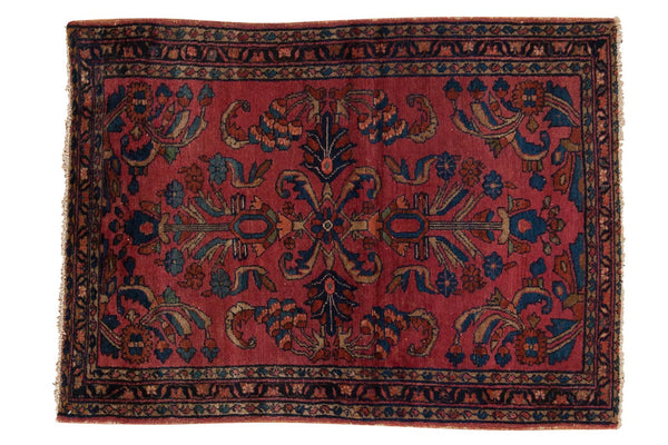 3.5x4.5 Vintage Lilihan Square Rug // ONH Item 6964