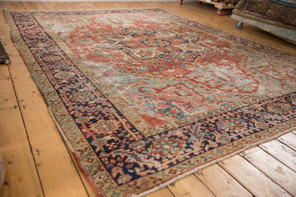 8.5x11.5 Antique Heriz Carpet // ONH Item 6968 Image 10
