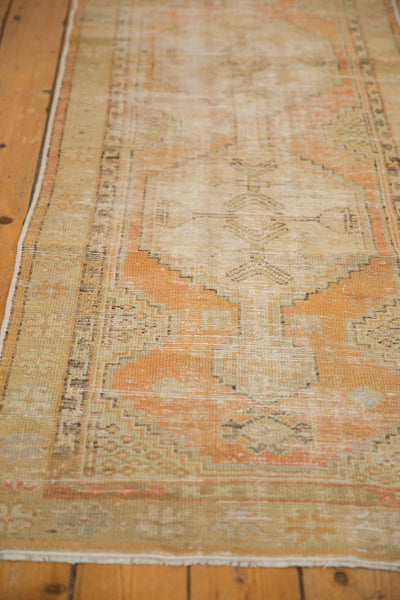 Vintage Distressed Oushak Rug Runner / ONH item 6975 Image 10