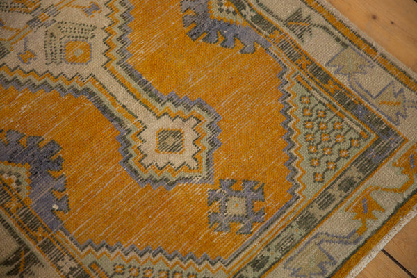 Vintage Distressed Oushak Rug Runner / ONH item 6976 Image 5