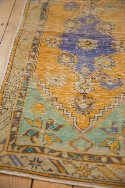 Vintage Distressed Oushak Rug Runner / ONH item 6980 Image 3
