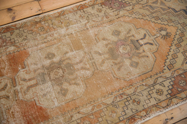 3x9 Vintage Distressed Oushak Rug Runner // ONH Item 6982 Image 7