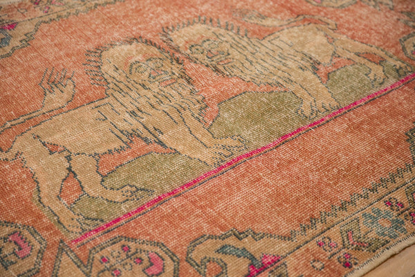Vintage Distressed Oushak Rug / ONH item 6983 Image 3