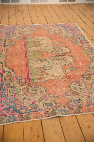 Vintage Distressed Oushak Rug / ONH item 6983 Image 10