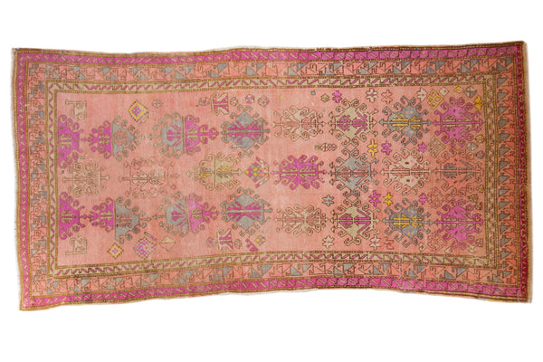 Vintage Distressed Oushak Rug Runner / ONH item 6986