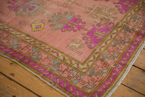 Vintage Distressed Oushak Rug Runner / ONH item 6986 Image 9