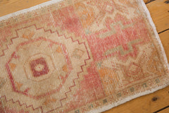 Vintage Distressed Oushak Rug Mat Runner / ONH item 6990 Image 2