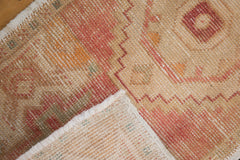 Vintage Distressed Oushak Rug Mat Runner / ONH item 6990 Image 5