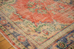5.5x9.5 Vintage Distressed Oushak Carpet // ONH Item 6991 Image 3