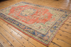 5.5x9.5 Vintage Distressed Oushak Carpet // ONH Item 6991 Image 8