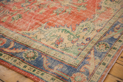 5.5x9.5 Vintage Distressed Oushak Carpet // ONH Item 6991 Image 9