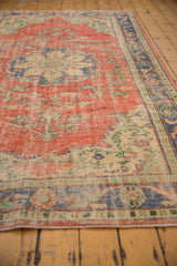 5.5x9.5 Vintage Distressed Oushak Carpet // ONH Item 6991 Image 10