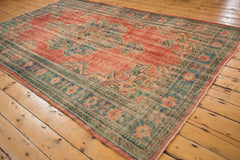 Vintage Distressed Oushak Carpet / ONH item 6992 Image 2