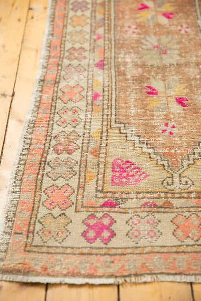 2.5x5 Vintage Distressed Oushak Rug Runner // ONH Item 6993 Image 3