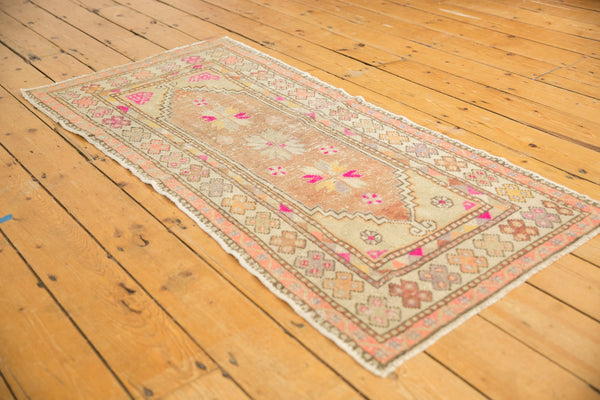 2.5x5 Vintage Distressed Oushak Rug Runner // ONH Item 6993 Image 4