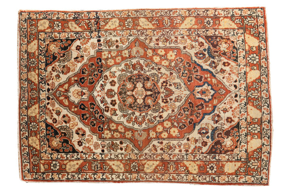 2.5x4 Antique Haji Jalili Tabriz Rug // ONH Item 6999