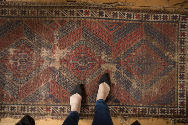 3x5.5 Antique Caucasian Rug // ONH Item 7005 Image 1