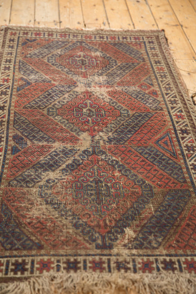 3x5.5 Antique Caucasian Rug // ONH Item 7005 Image 2