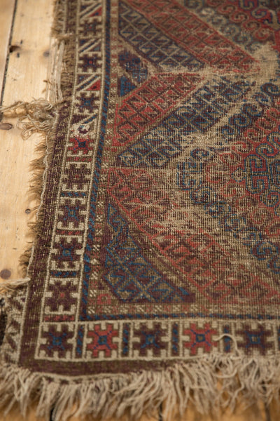 3x5.5 Antique Caucasian Rug // ONH Item 7005 Image 3