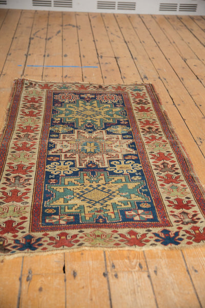 3x5 Antique Caucasian Rug // ONH Item 7007 Image 5